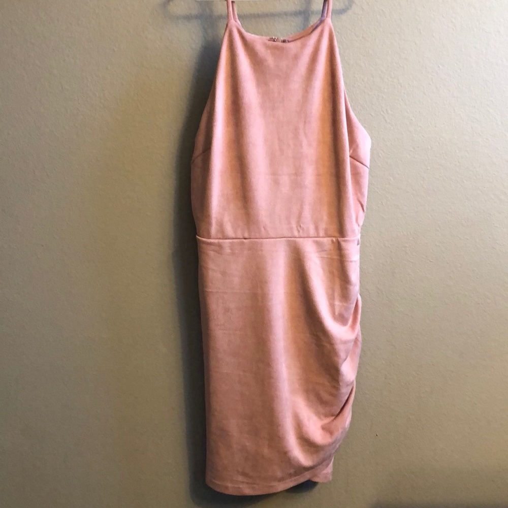 Suede Dress